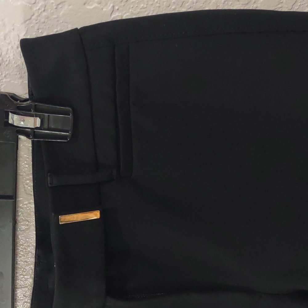White House Black Market Black Slim Crop Pants, Size 10. - Picture 4 of 16